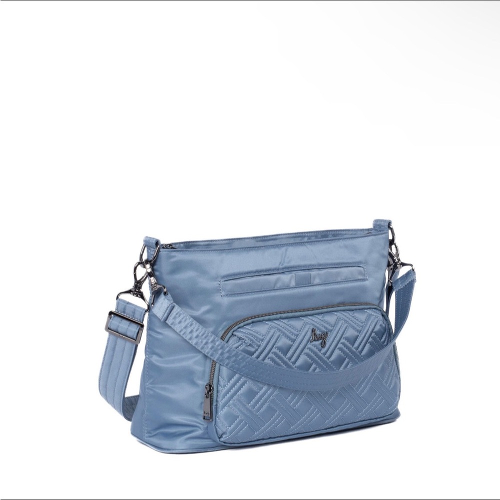 Lug Samba 2 Convertible Crossbody Bag NWT Blue Moon - Picture 2 of 12